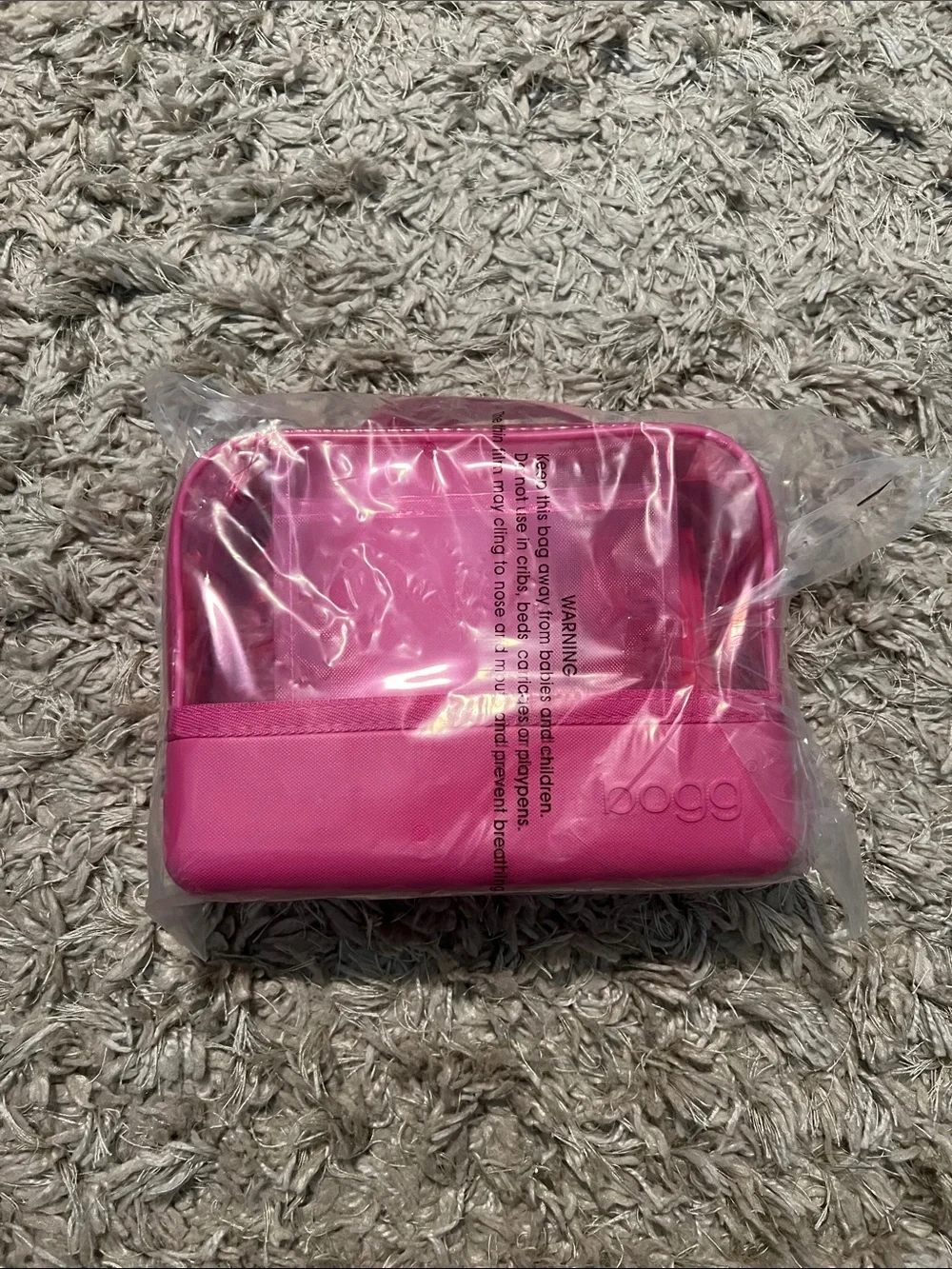 NWT Boggs an’ Ends Case - Haute Pink